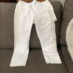 Lululemon wunderunder HR crop flocked